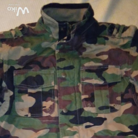 Camo, DMX Glitter design, insulated jacket, Custom print size S/P - Picture 2 of 5